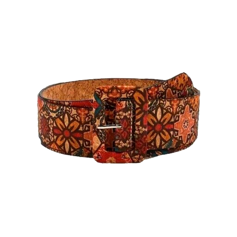 Brown Belt Floral M L XL XXL Bohemian Style Women Plus Size Belts - Picture 5 of 6